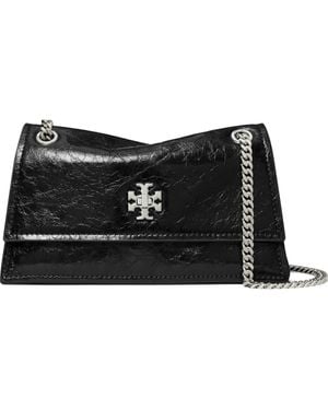Tory Burch Mini Kira Turnlock Convertible Crossbody Bag - Black