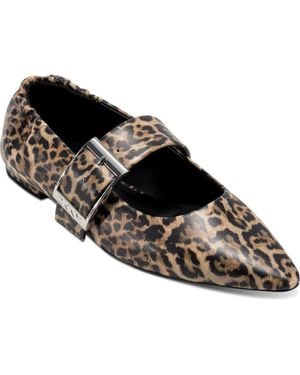 DKNY Cormic Mary Jane Pointed Toe Flat - Black