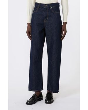 Weekend by Maxmara Straight Leg Jeans - Blue