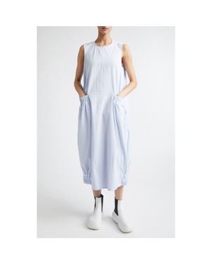 Melitta Baumeister Cotton Blend Side Pocket Dress - Blue