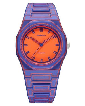 D1 Milano Electricclash Polycarbon Bracelet Watch, 37Mm - Blue
