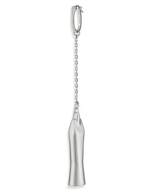 Rick Owens Sister Single Drop Earring - White