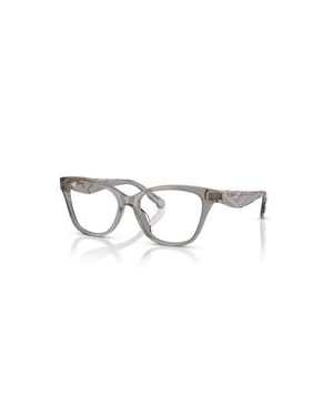 Tory Burch 51Mm Cat Eye Optical Glasses - Gray