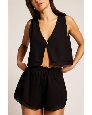 Negative Underwear Island Play Top - Black