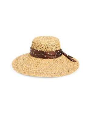 Rag & Bone Garden Straw Hat - Metallic