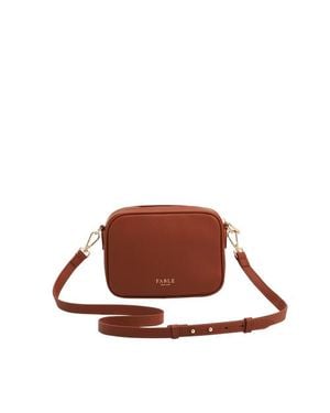 Fable England Alice Camera Purse - Brown
