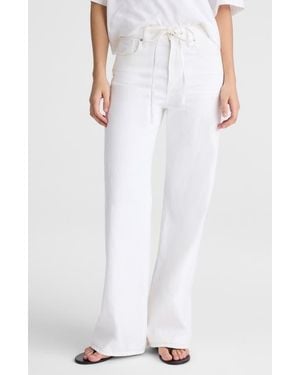 Madewell Ultimate Wide Leg Jeans - White