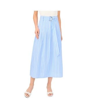 Ted Baker Carrie Stripe Midi Skirt - Blue