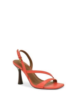 Reiss Cindy Slingback Sandal - Red