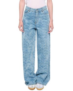 Zadig & Voltaire Eli Wide Leg Jeans - Blue