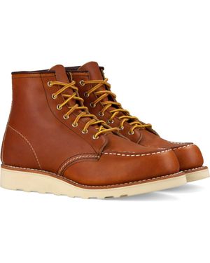 Red Wing 6-Inch Moc Boot - Brown