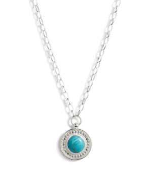 Anna Beck Large Pendant Necklace - Blue