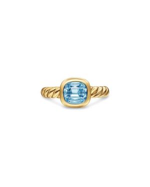 David Yurman Dy Mercer Stone Ring - Blue