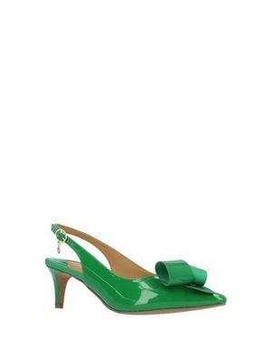 J. Reneé Delara Pointed Toe Slingback Pump - Green