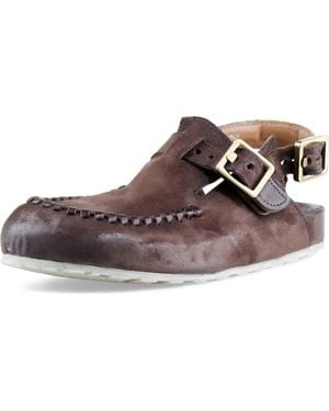 A.s.98 Reid Slingback Clog - Brown