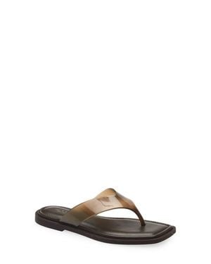 Rag & Bone Gracie Jelly Flip Flop - Brown