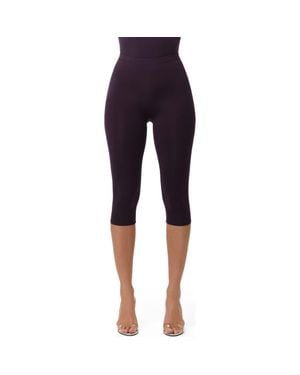 Naked Wardrobe Capri Leggings - Blue