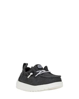 HEYDUDE Kids' Lil Dude Slip On - Black