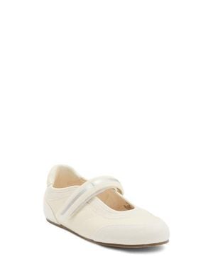 Nordstrom Kids' Emmery Mary Jane Flat - White