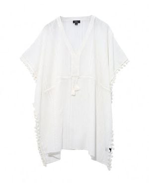 Echo Lamai Butterfly Caftan - White