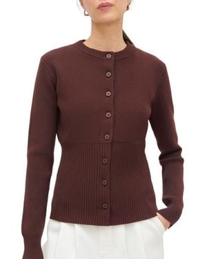 ALIGNE Ruby Cardigan - Purple