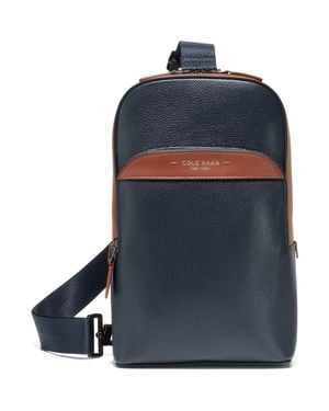 Cole Haan Damon Leather Sling - Blue