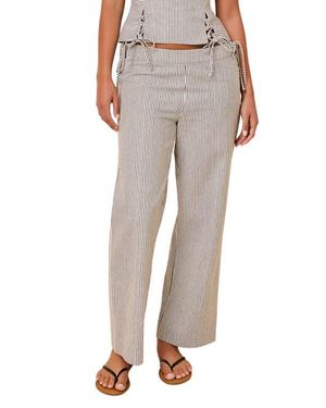 Solid & Striped The Kendall Stripe Pants - Natural