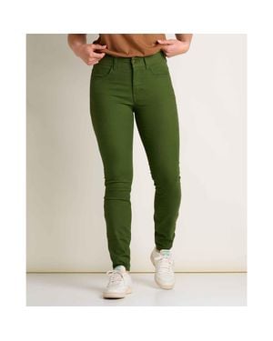 Toad & Co. Earthworks 5 Pocket Skinny Pant - Green