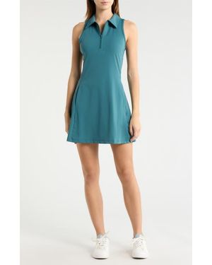 Swannies Millie Polo Dress & Shorts Set - Blue
