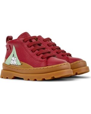 Camper Kids' Brutus Twins Bootie - Red