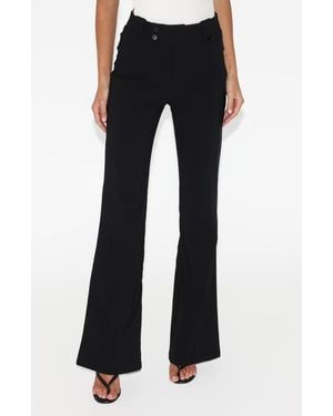 Tiger Mist Kittie High Waist Pants - Black