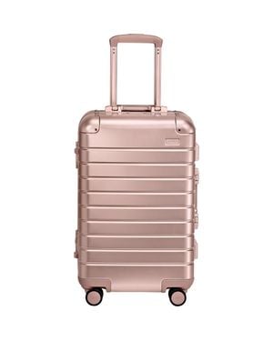 AWAY The Bigger Carry-On Suitcase: Aluminum Edition - Pink