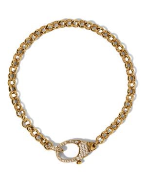 Nadri Gemini Pavé Line Bracelet - Metallic
