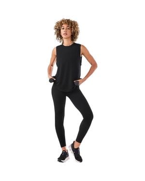Tavi High Neck Muscle Tank - Black