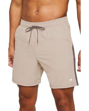 Fabletics The O2 Run Short 7In - Natural