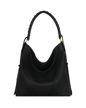 Rebecca Minkoff Mae Leather Hobo Bag - Black