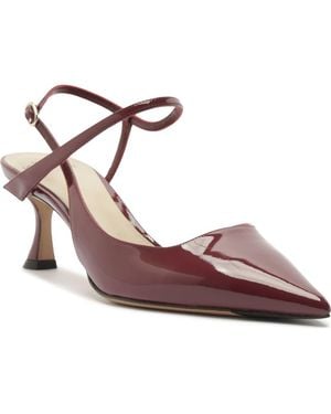 Alexandre Birman Tita Wrap Slingback Pump - Brown