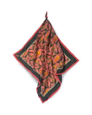 Henelle Silk Bandana - Red