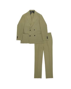Fortela Marcello Linen Suit - Green