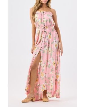 Tiare Hawaii Ryden Maxi Dress - Red