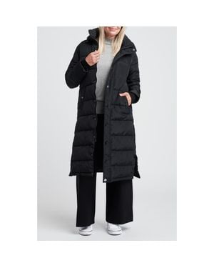 UNIVERSAL STANDARD Everest 2 Hooded Long Puffer Coat - Black