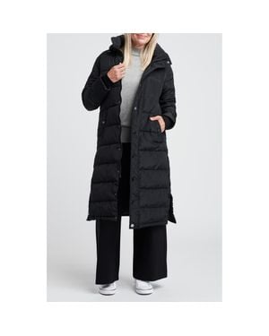 UNIVERSAL STANDARD Everest 2 Hooded Long Puffer Coat - Black