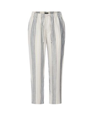 Hanro Uc Linen And Cotton Woven Pants - Gray