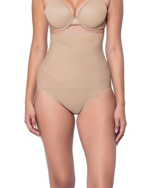 Miraclesuit Flex Ability High Waist Mid Thigh Shorts - Pink