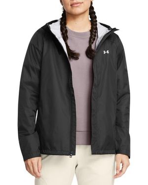 Under Armour Stormproof Cloudstrike 2.0 Waterproof Hooded Jacket - Black
