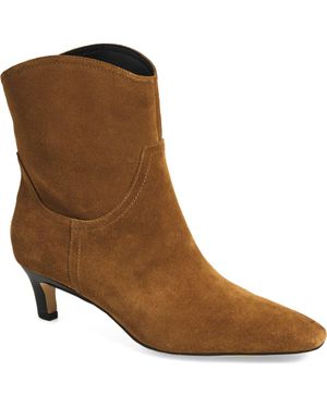 Nordstrom Atema Kitten Heel Bootie - Brown