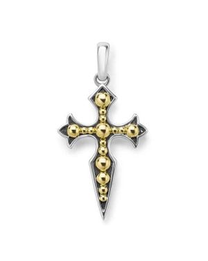 Lagos Anthem Cross Pendant - Metallic