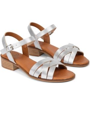 Penelope Chilvers Shepherdess Ankle Strap Sandal - Brown