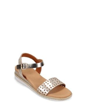 Sesto Meucci Zammy Perforated Wedge Sandal - Multicolor