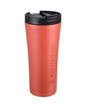 Mio Marino Vacuum-Insulated Stainless Steel Travel Mug 16 Oz - Red
